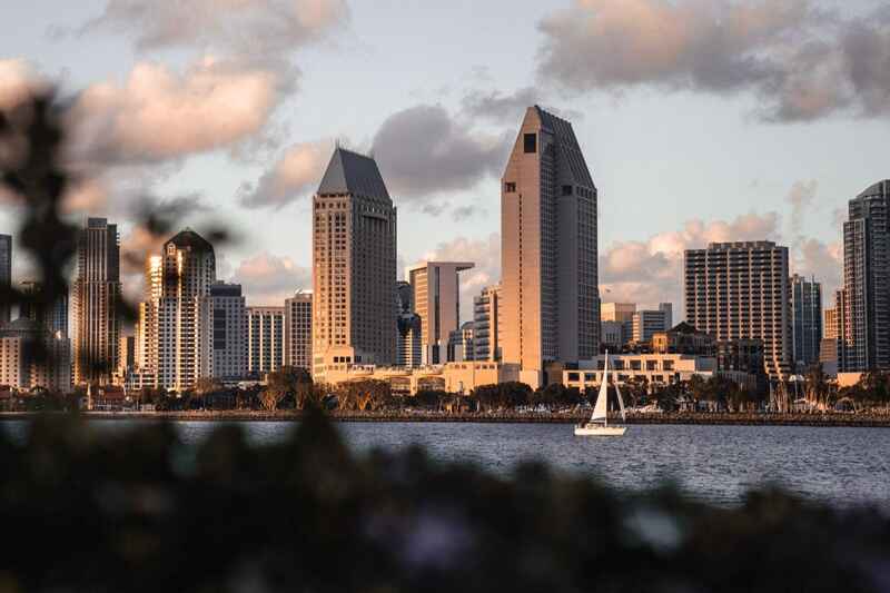 San Diego service area map